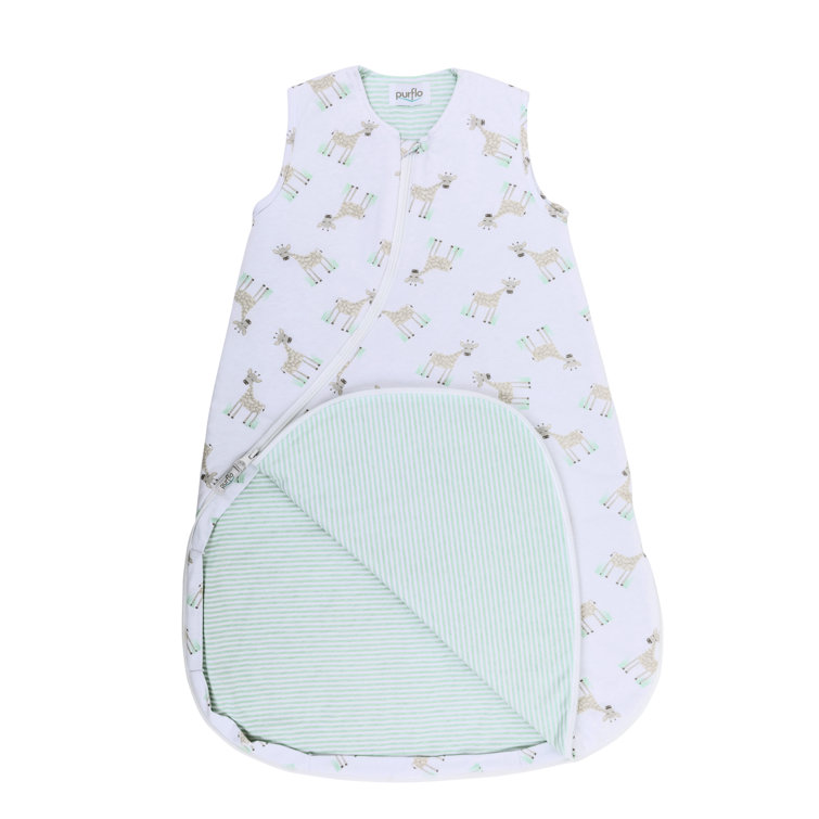 Purflo 100 Cotton 2.5 TOG Baby Sleeping Bag Wayfair.co.uk